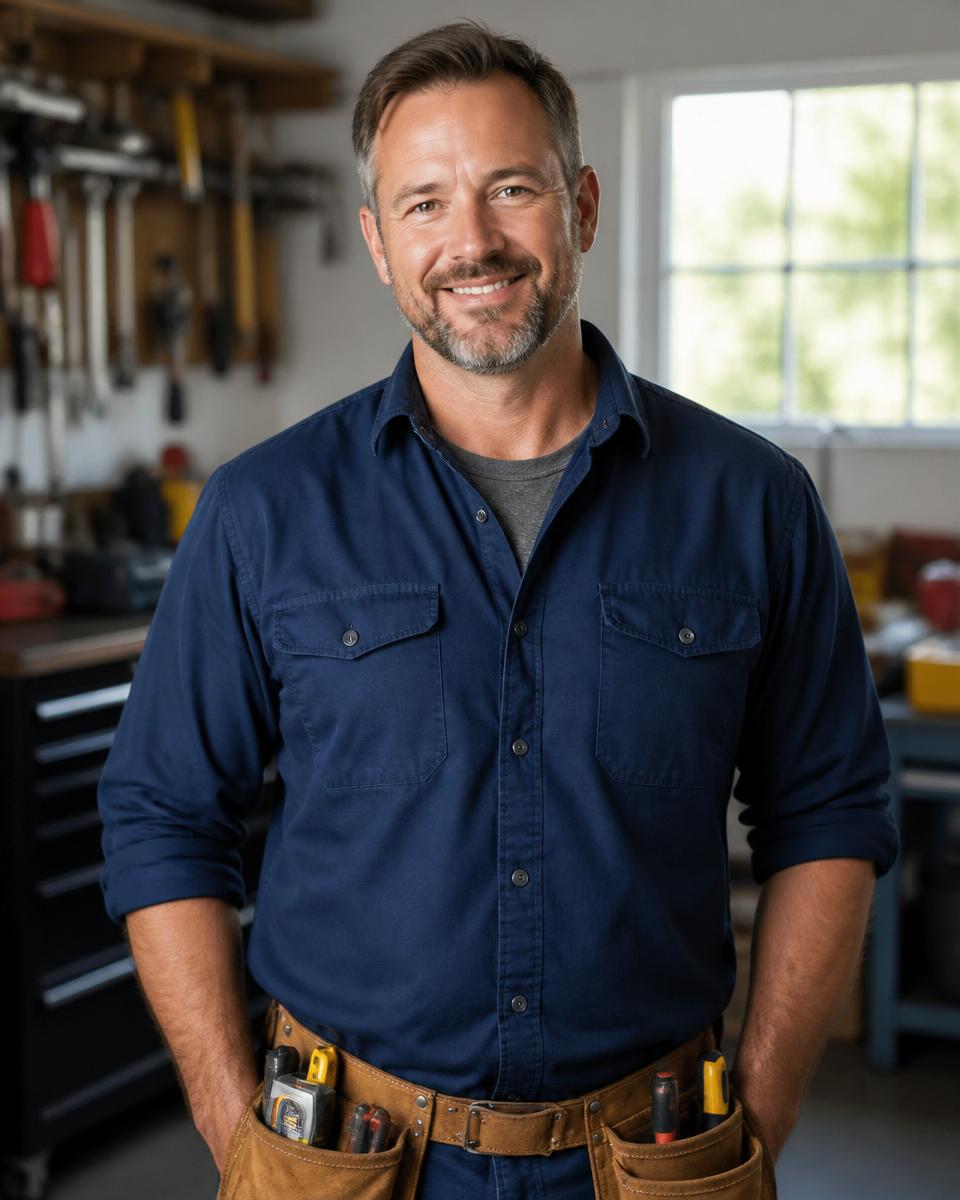 Portrait of your local handyman